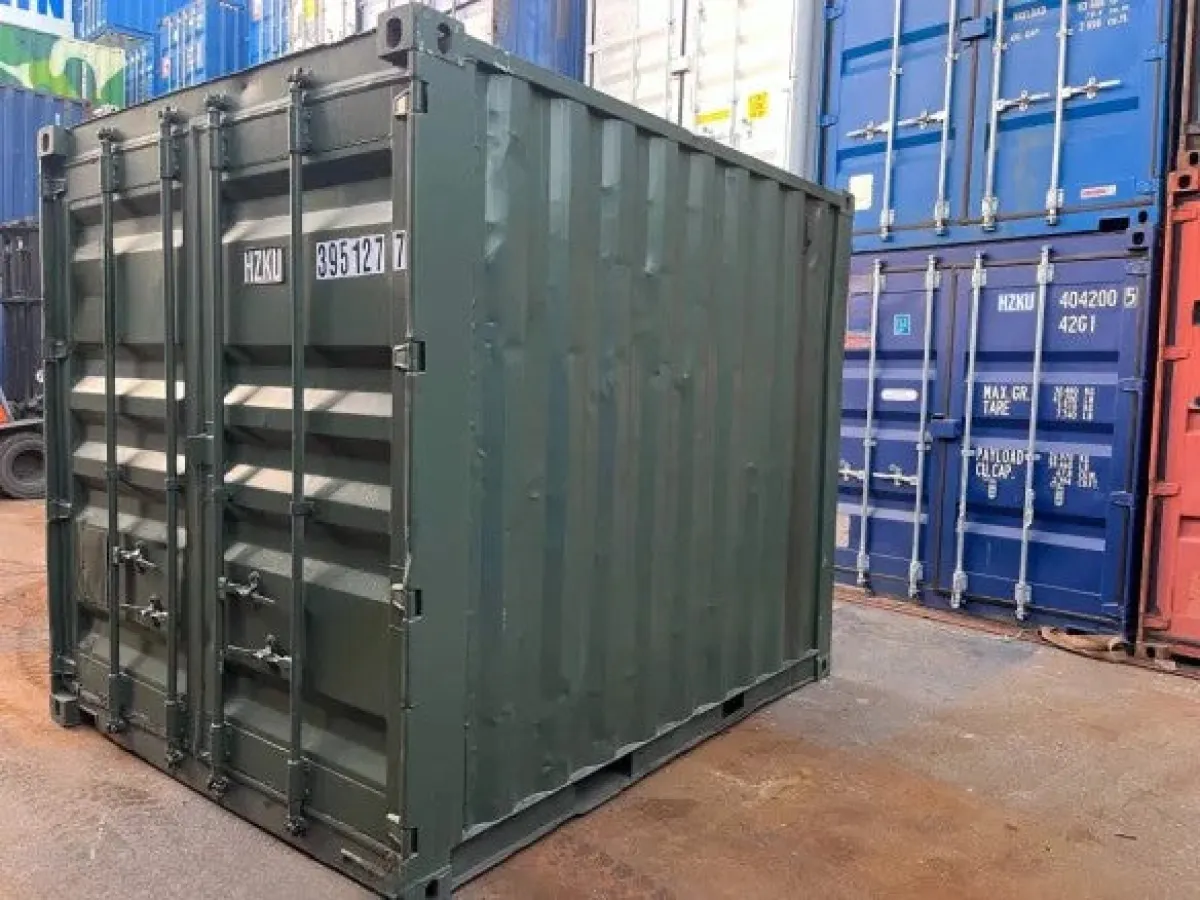 Gebrauchter 10'-Seecontainer (3 m) HZKU 395 127-7