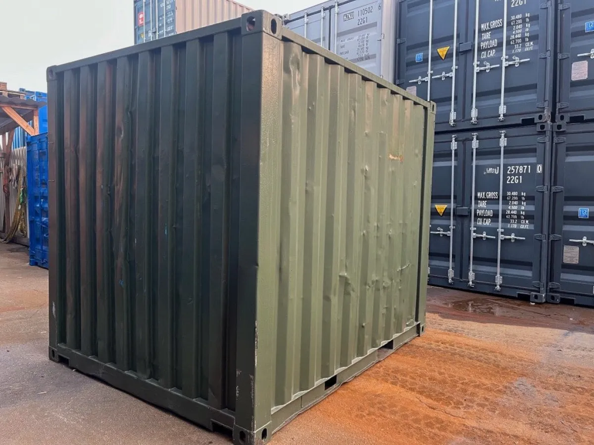 Gebrauchter 10'-Seecontainer (3 m) HZKU 395 127-7