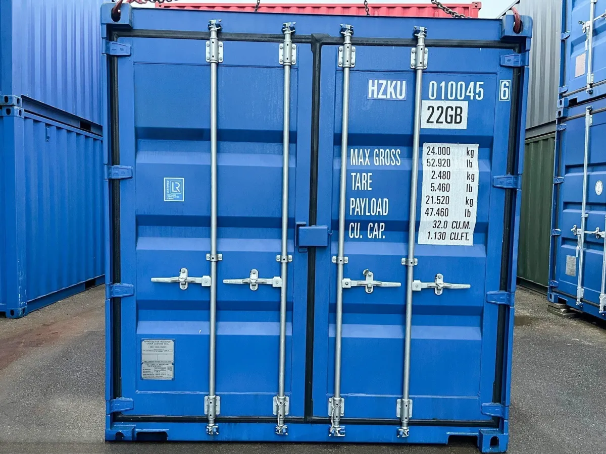 10'-Container (3 m) IICL6, Schlepper-Handling