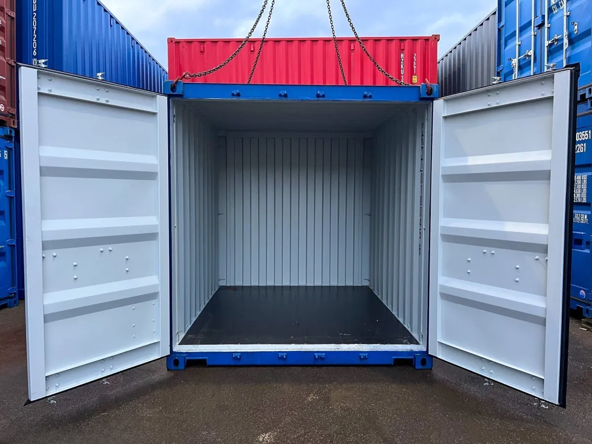 10'-Container (3 m) IICL6, Schlepper-Handling