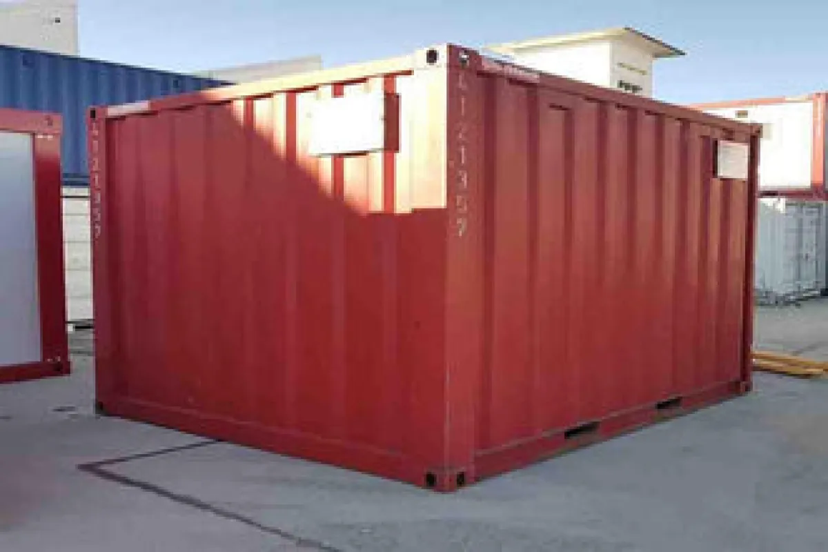 Gebruikte 10' zeecontainers, partij