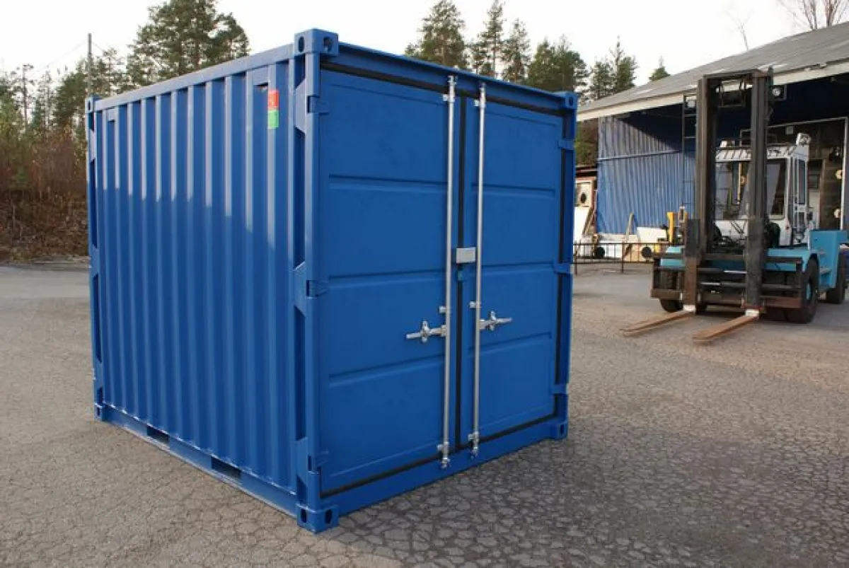 10' Container mit doppelten Türen