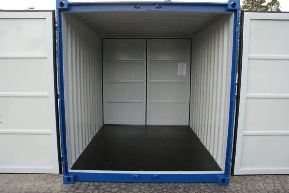 10' Container mit doppelten Türen