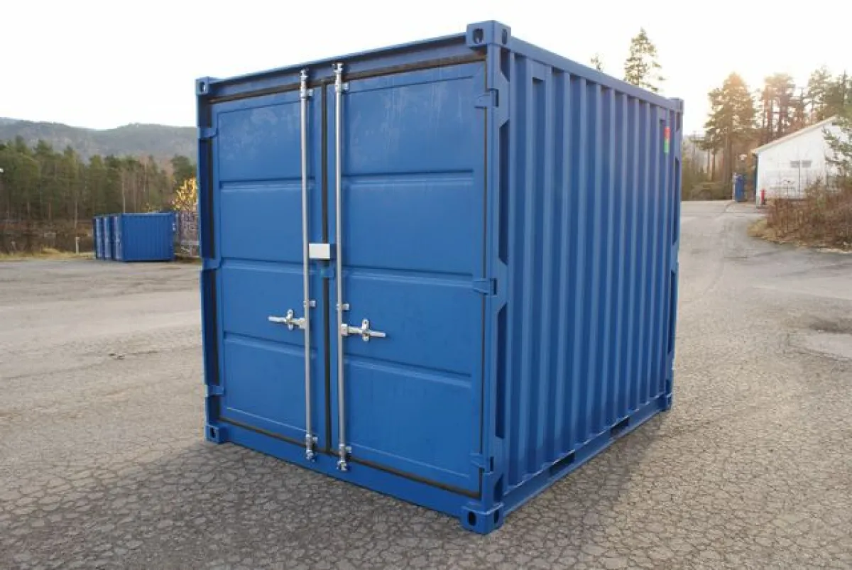10' Container mit doppelten Türen