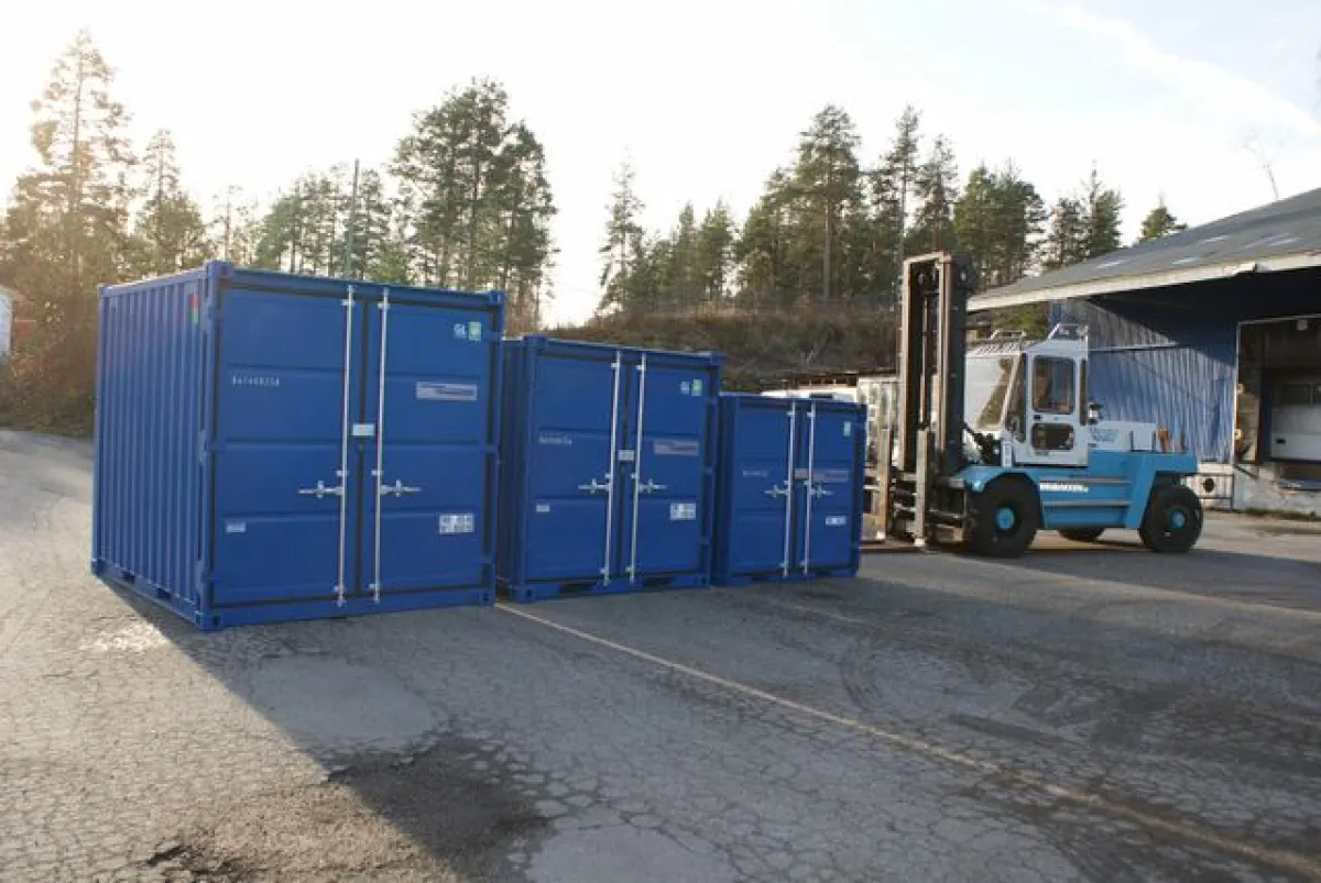 10' Container mit doppelten Türen