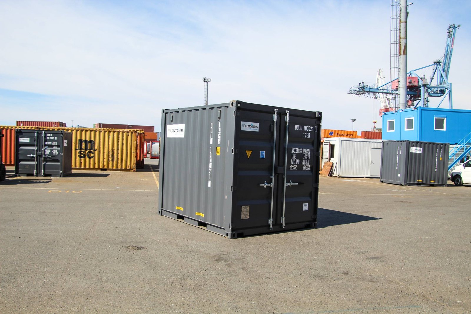 10-cc-ISO-zertifizierter Container