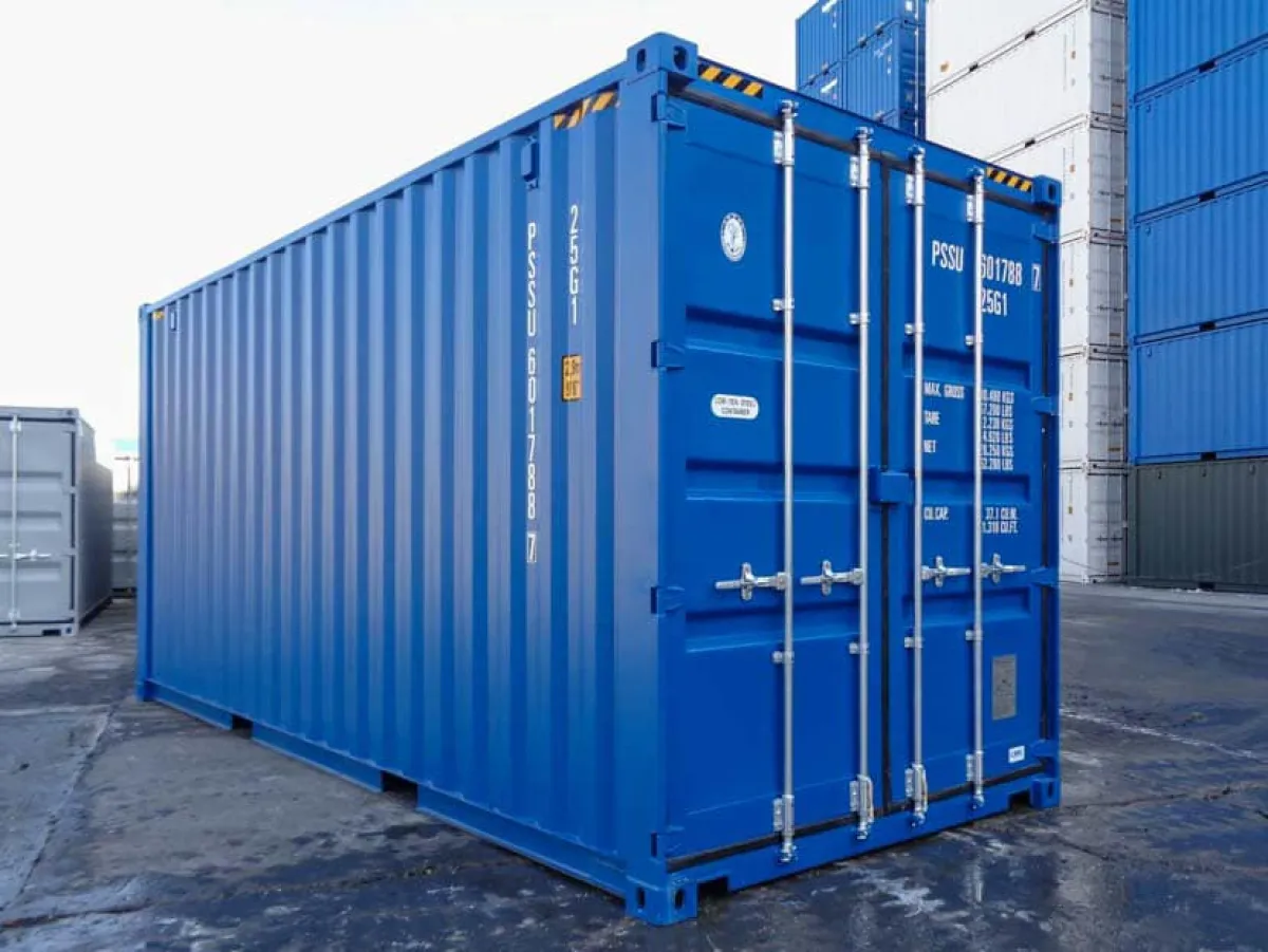 20'-HC tunnelcontainer met dubbele deuren
