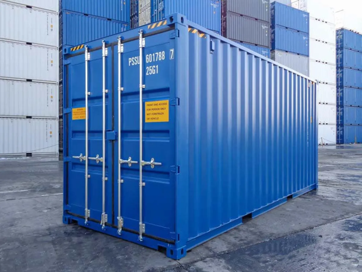 20'-HC tunnelcontainer met dubbele deuren