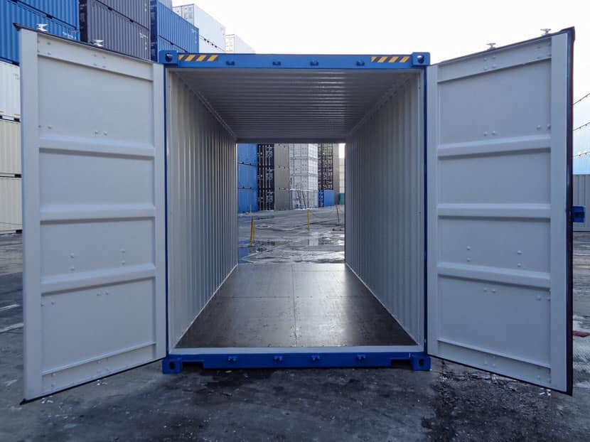 Contenedor 20' HC doble puerta tipo túnel