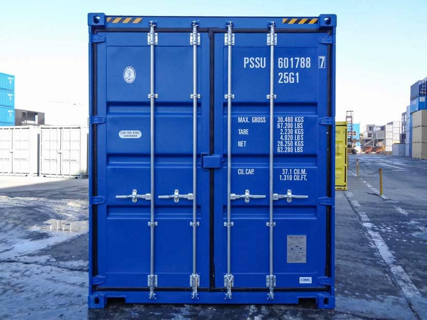 Contenedor 20' HC doble puerta tipo túnel