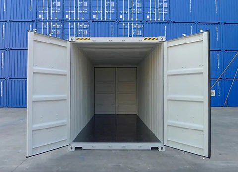Contenedor 20' dry doble puerta tipo túnel