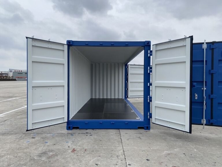 Container 20' open side con 4 porte laterali