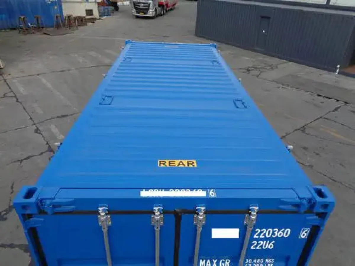 Container 20' open top tetto apribile