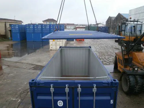 20'-Open-Top-Container mit abnehmbarem Dach