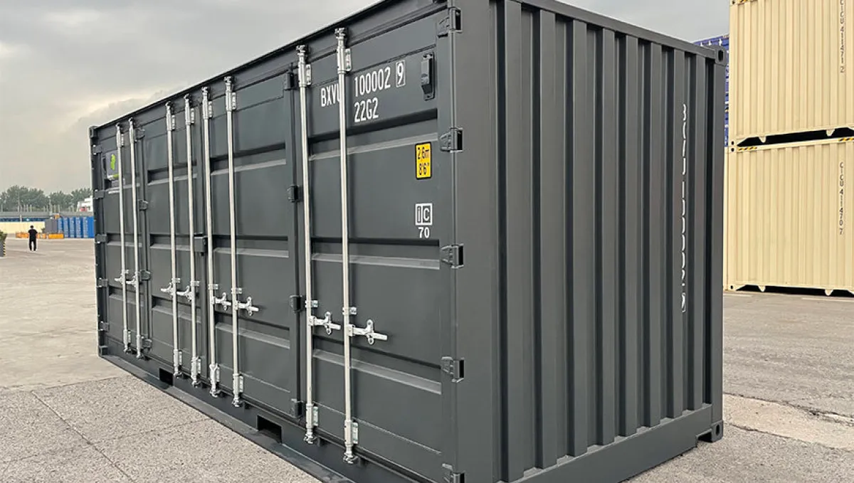 Container 20' open side nuovo