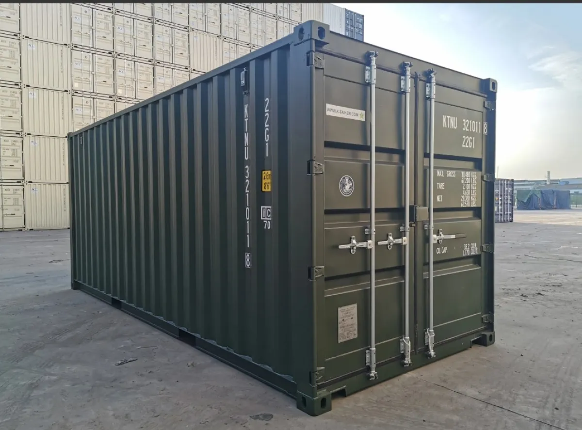 Standaard 20'-dry zeecontainer