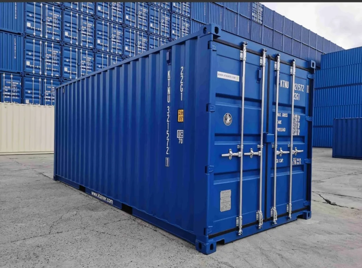 Standaard 20'-dry zeecontainer