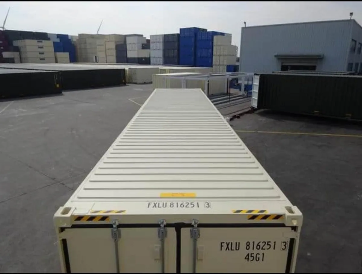 40' HC one-trip double-door container