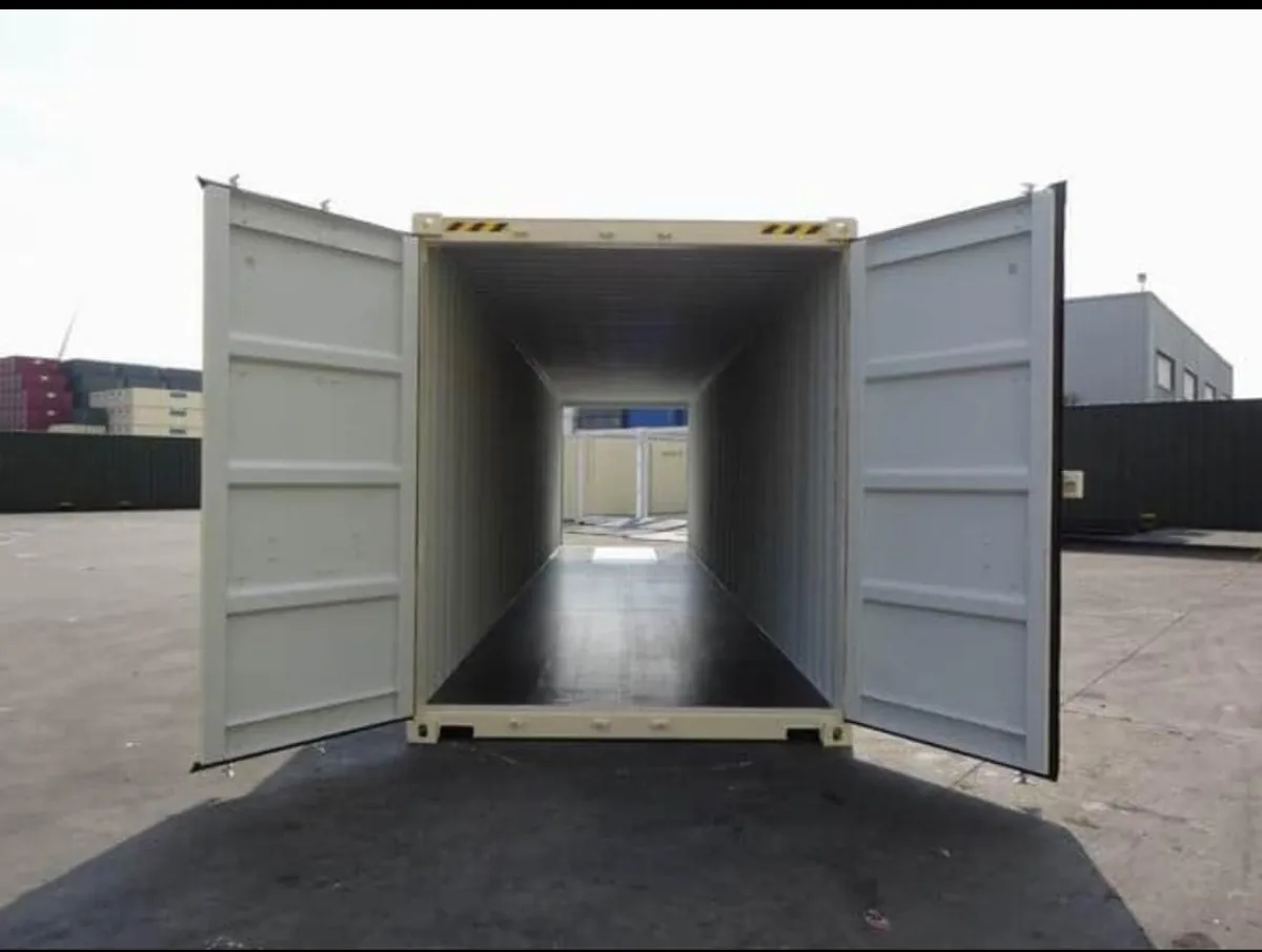 40' HC one-trip double-door container