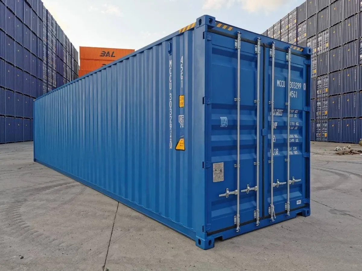 Standaard 40'-HC zeecontainer