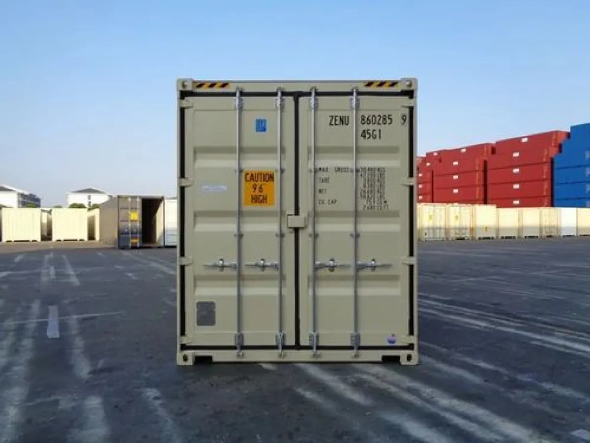 Container 40' HC neuf RAL 6102