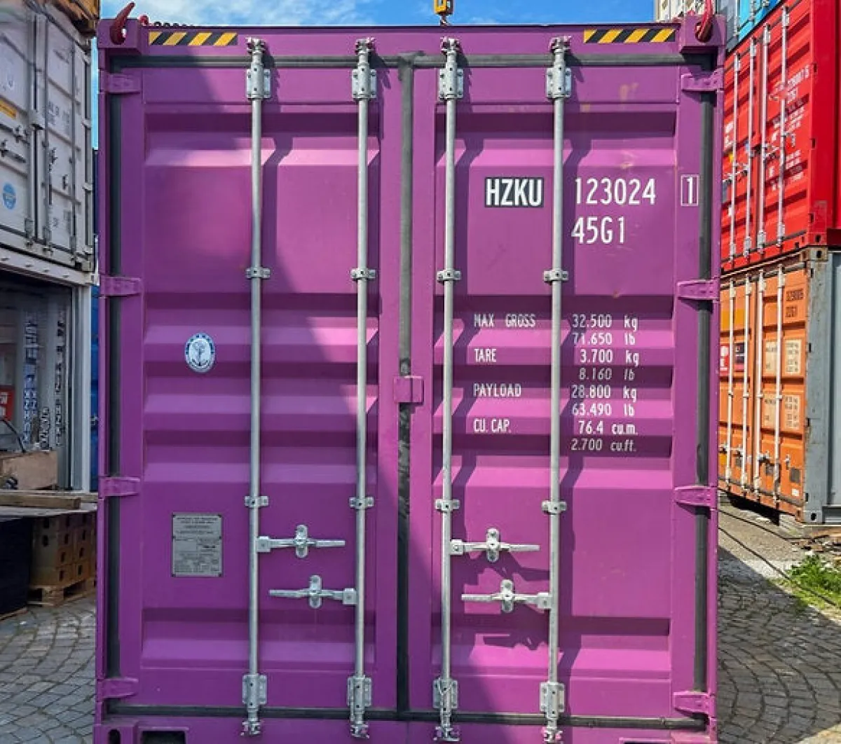 Contenedor 40' HC usado C6102