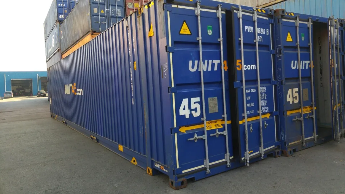 Gebruikte 45'-HC Pallet Wide container