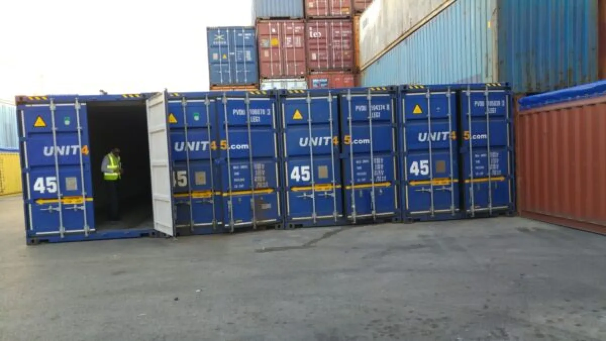 Gebruikte 45'-HC Pallet Wide container