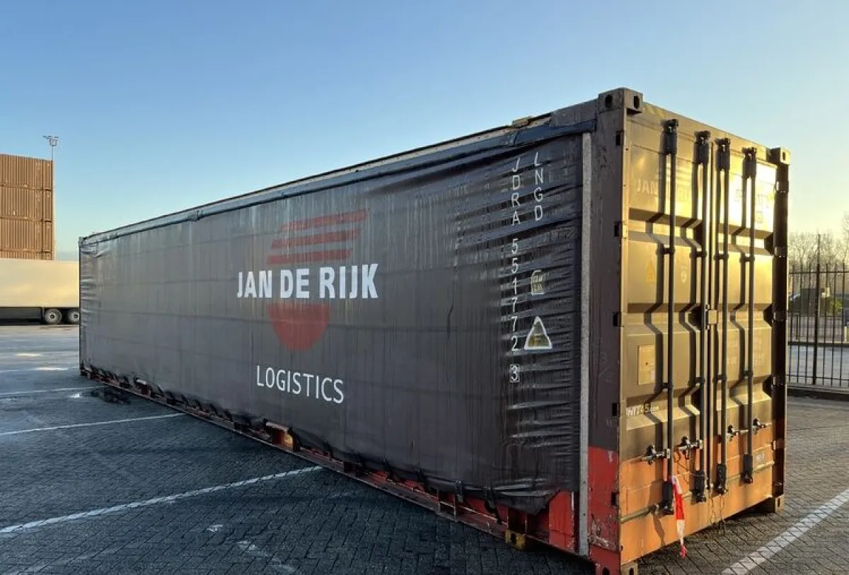 45'-HC schuifzeilcontainer GDHD