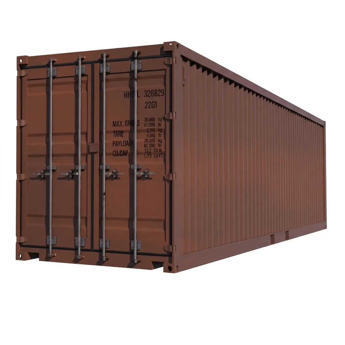 Seecontainer 40 Fuß DRY gebraucht (nicht dicht)