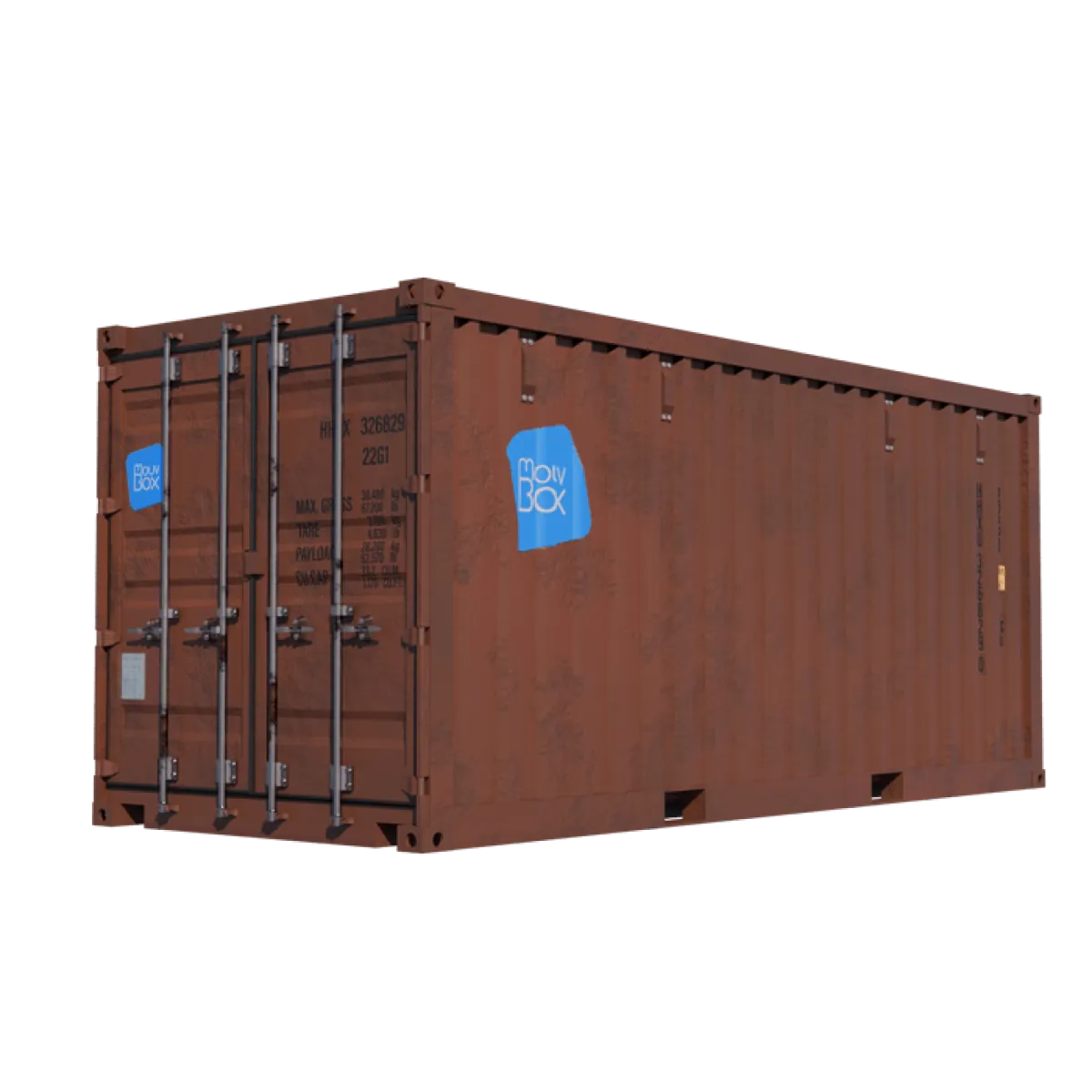 Container marittimo 20 piedi DRY usato non stagno
