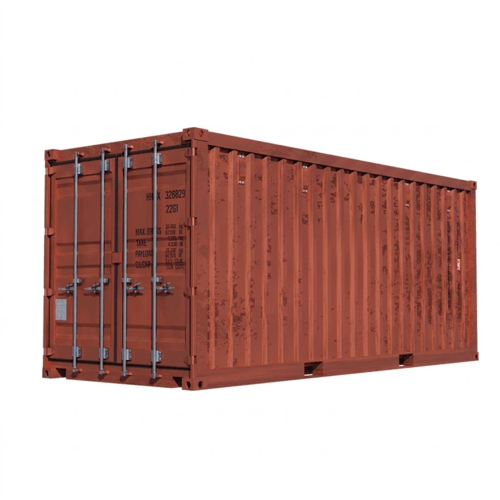 Shipping container 20 ft DRY cargo-worthy
