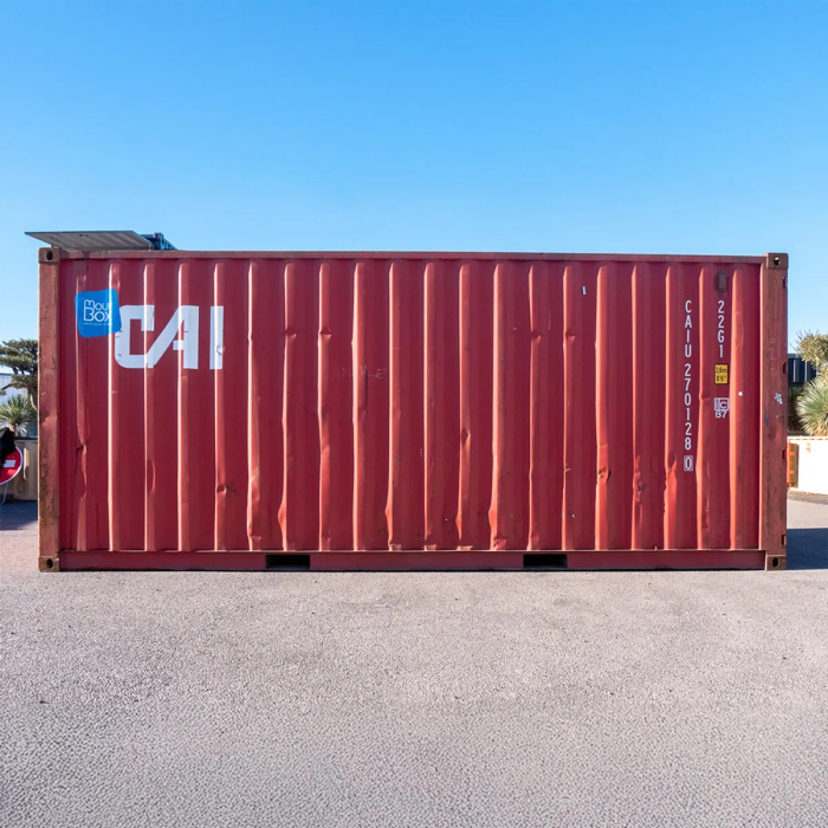 Container marittimo 20 piedi DRY usato stagno
