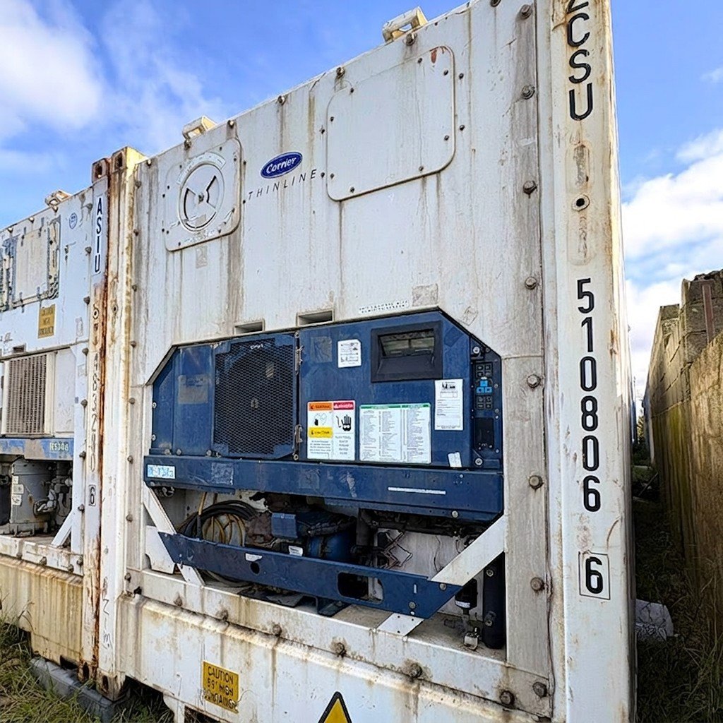 Reefer container 40 ft High Cube cargo-worthy