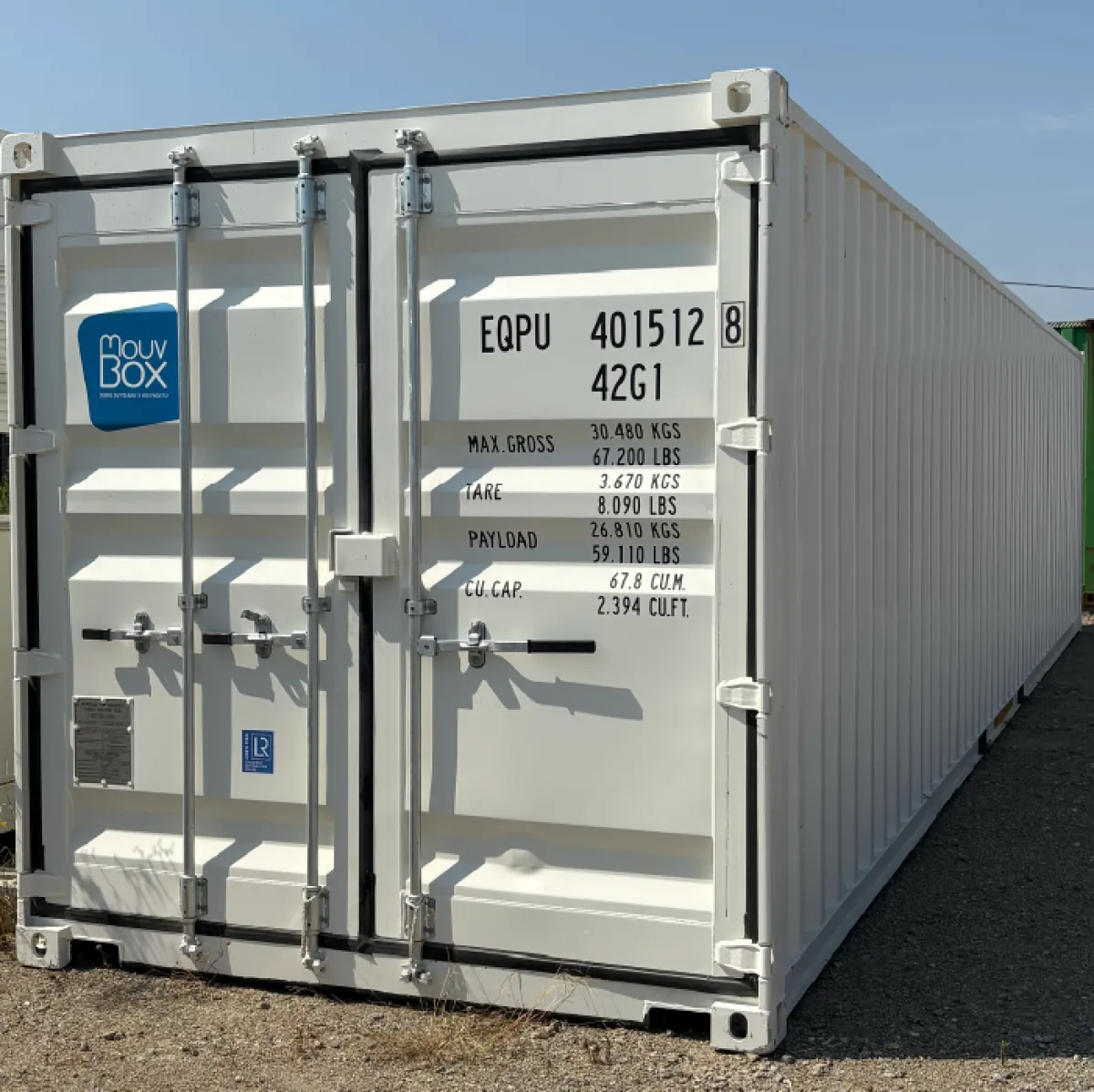 Container marittimo 40 piedi DRY nuovo