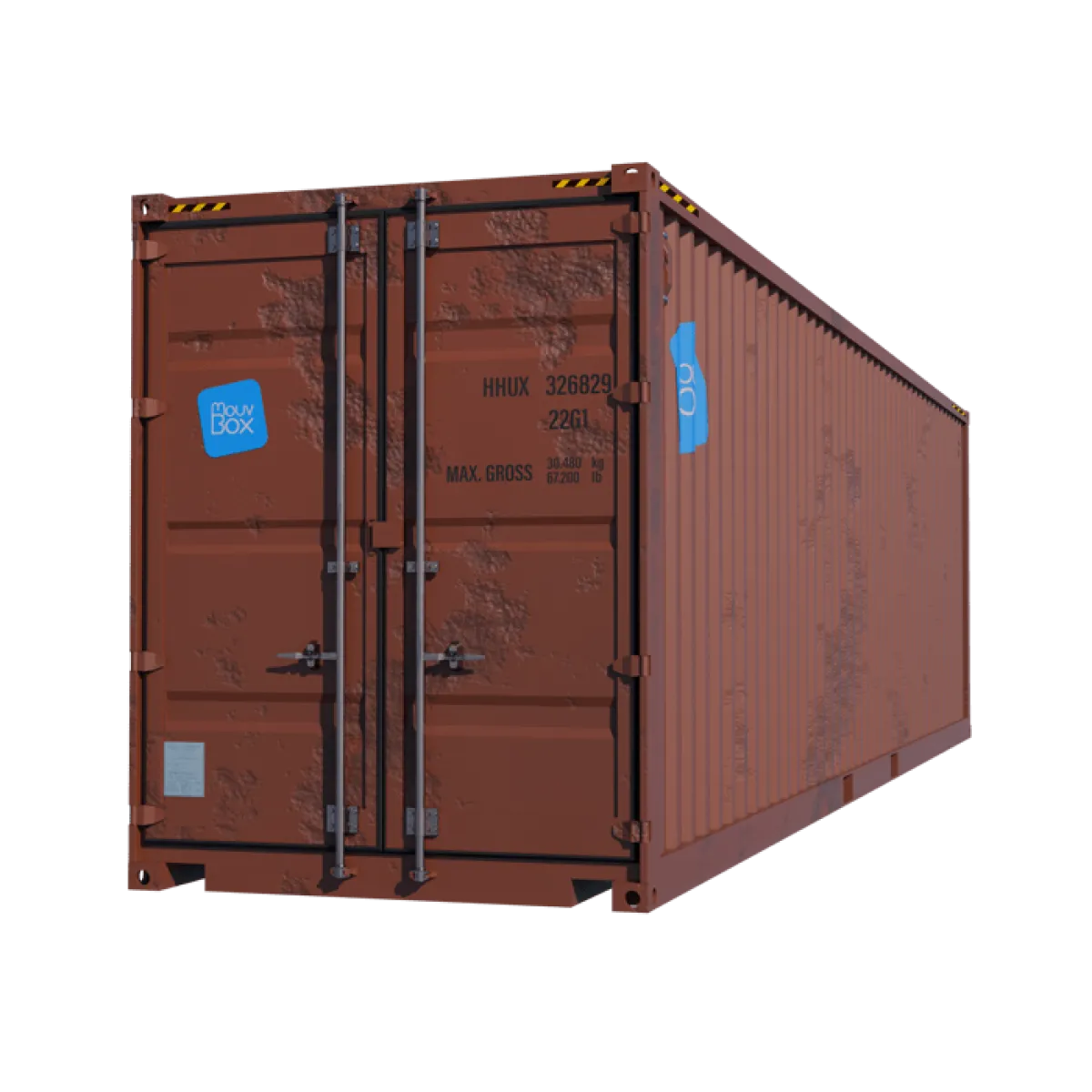 Container marittimo 40 piedi High Cube High Cube usato non stagno