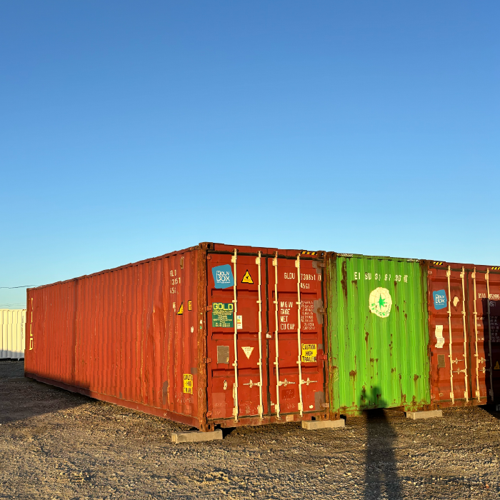 Zeecontainer 40 voet High Cube High Cube gebruikt niet waterdicht