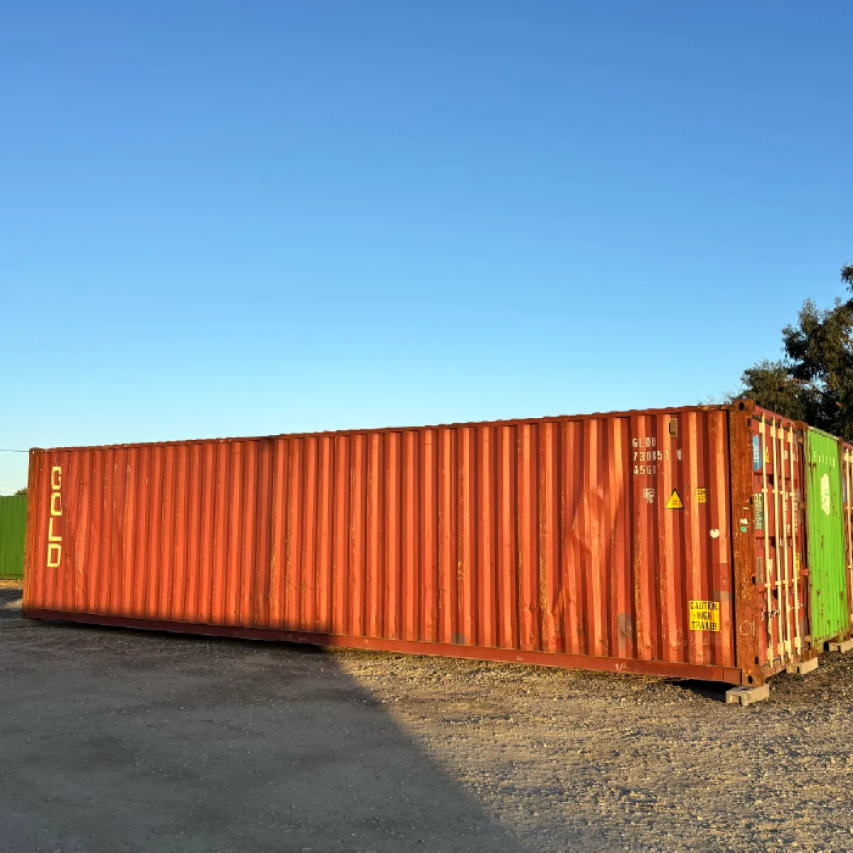 Container marittimo 40 piedi High Cube High Cube usato non stagno
