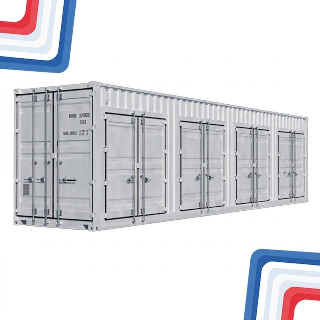 Container 4-Box 40 pieds High Cube 1er voyage