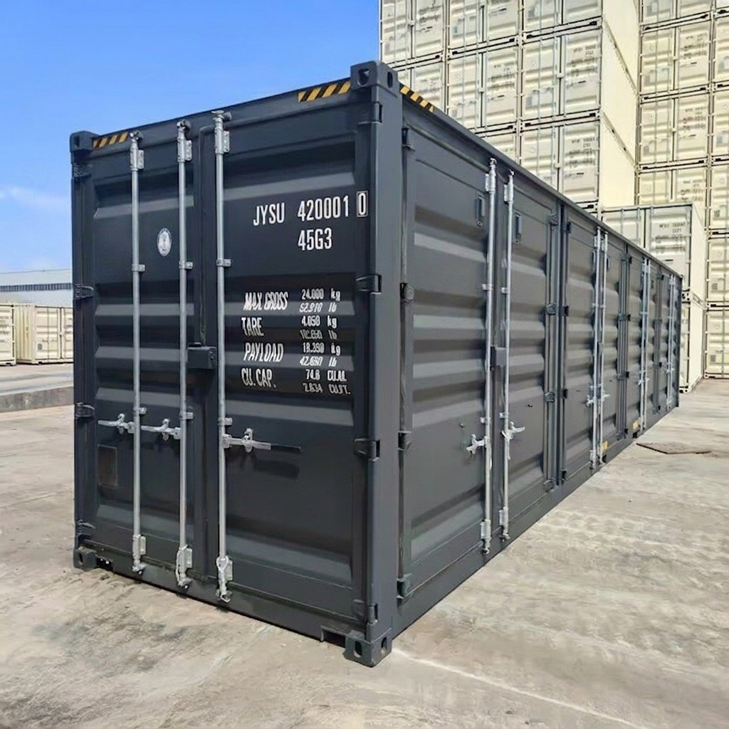 Container 4-Box 40 pieds High Cube 1er voyage