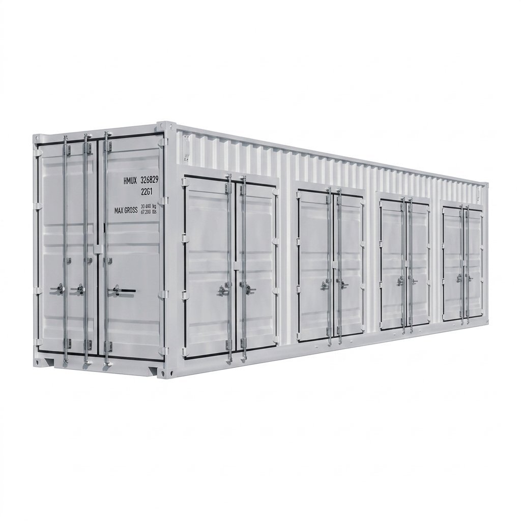 Container 4-Box 40 pieds High Cube 1er voyage