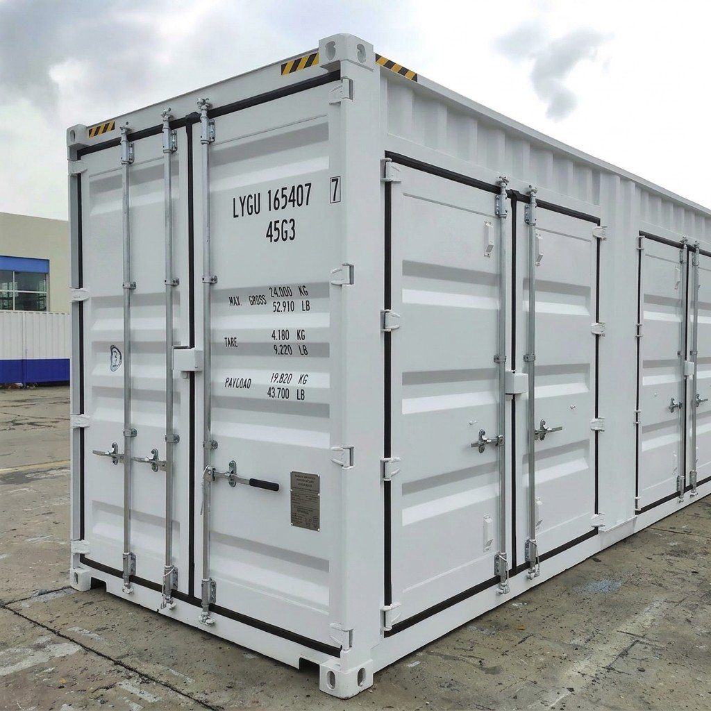 Container 4-Box 40 pieds High Cube 1er voyage
