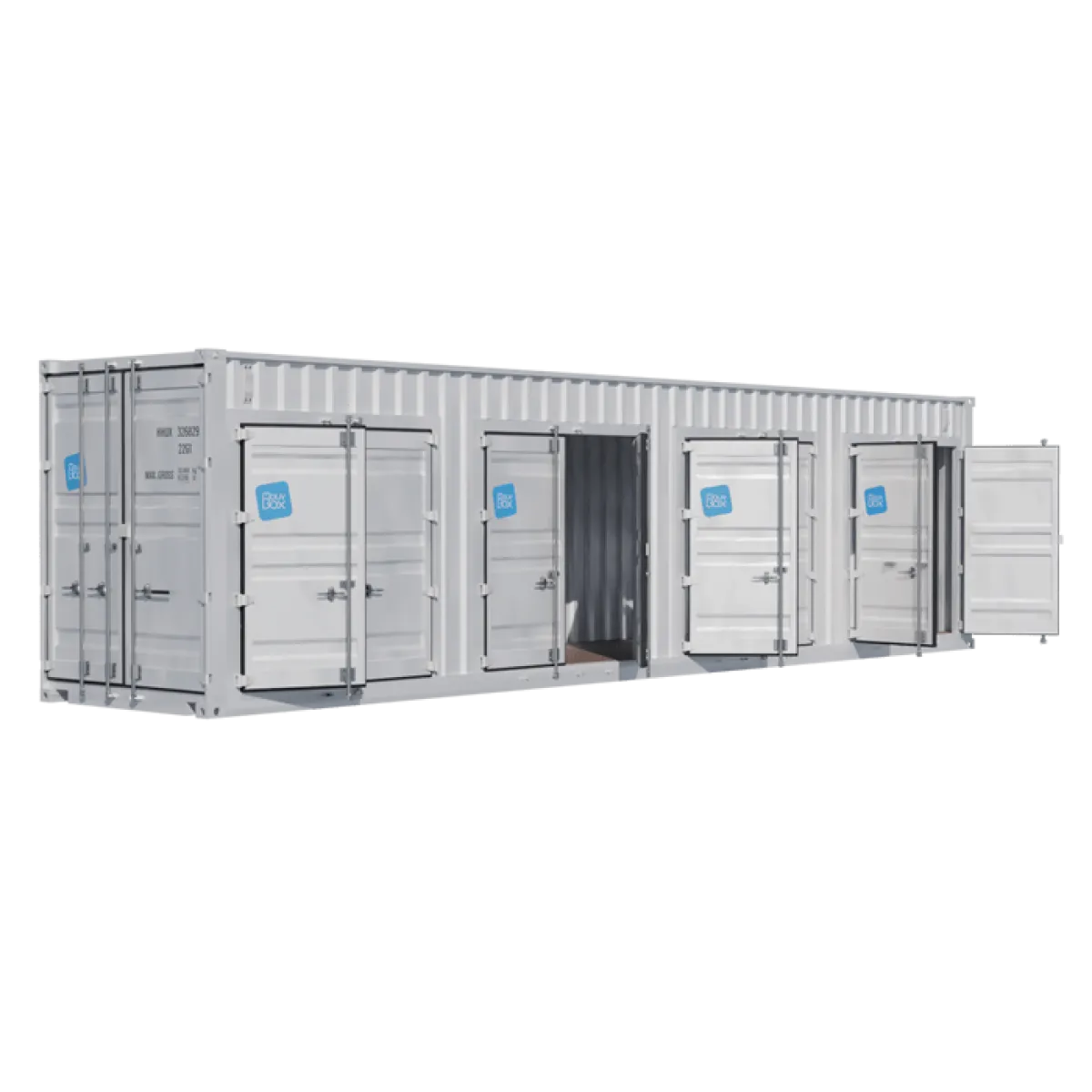 Container 4-Box 40 pieds High Cube 1er voyage