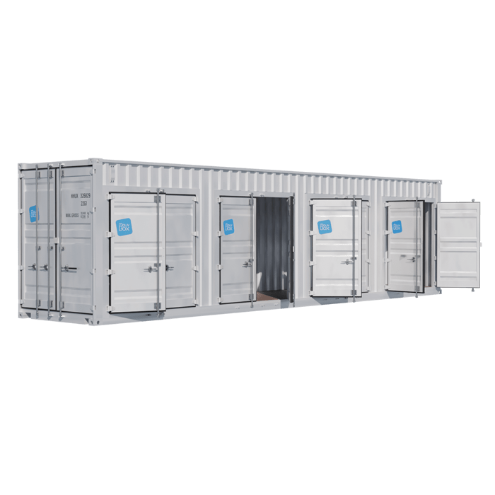 Container 4-Box 40 pieds High Cube 1er voyage