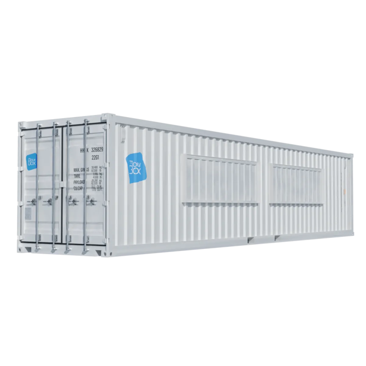 Shipping container 40 ft DRY Snack Box new