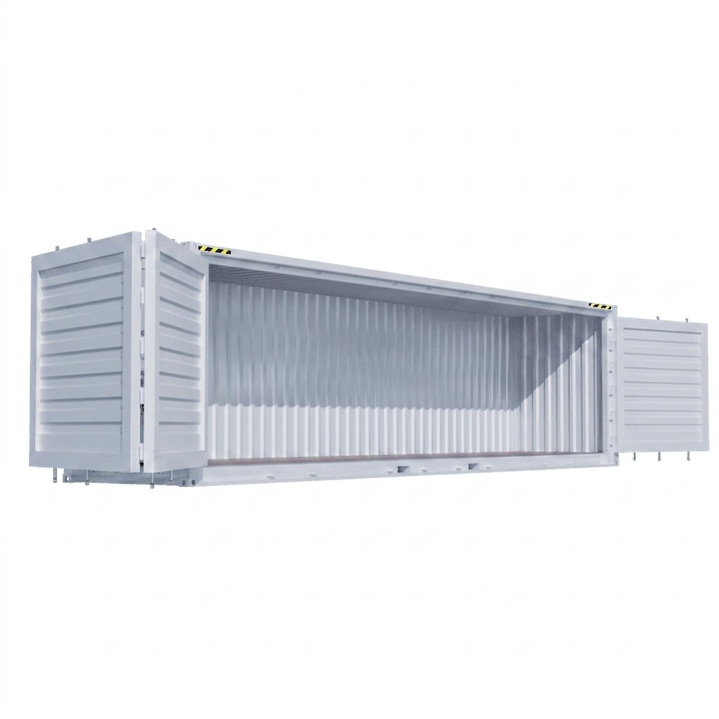Seecontainer 40 Fuß High Cube Open Side neu