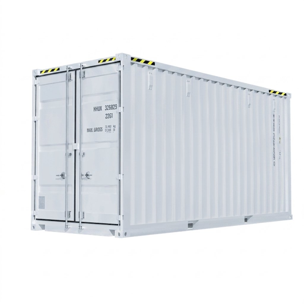 Container 20 pieds High Cube premier voyage