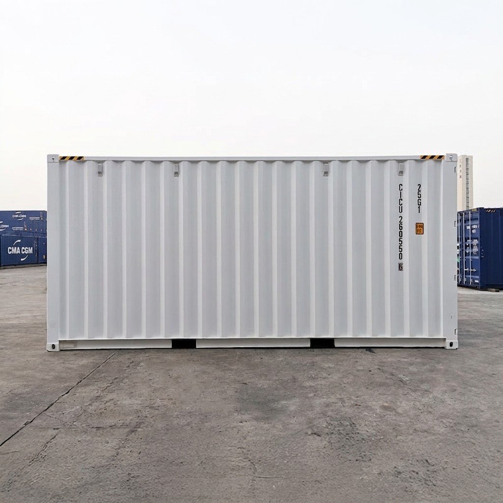 Container 20 pieds High Cube premier voyage