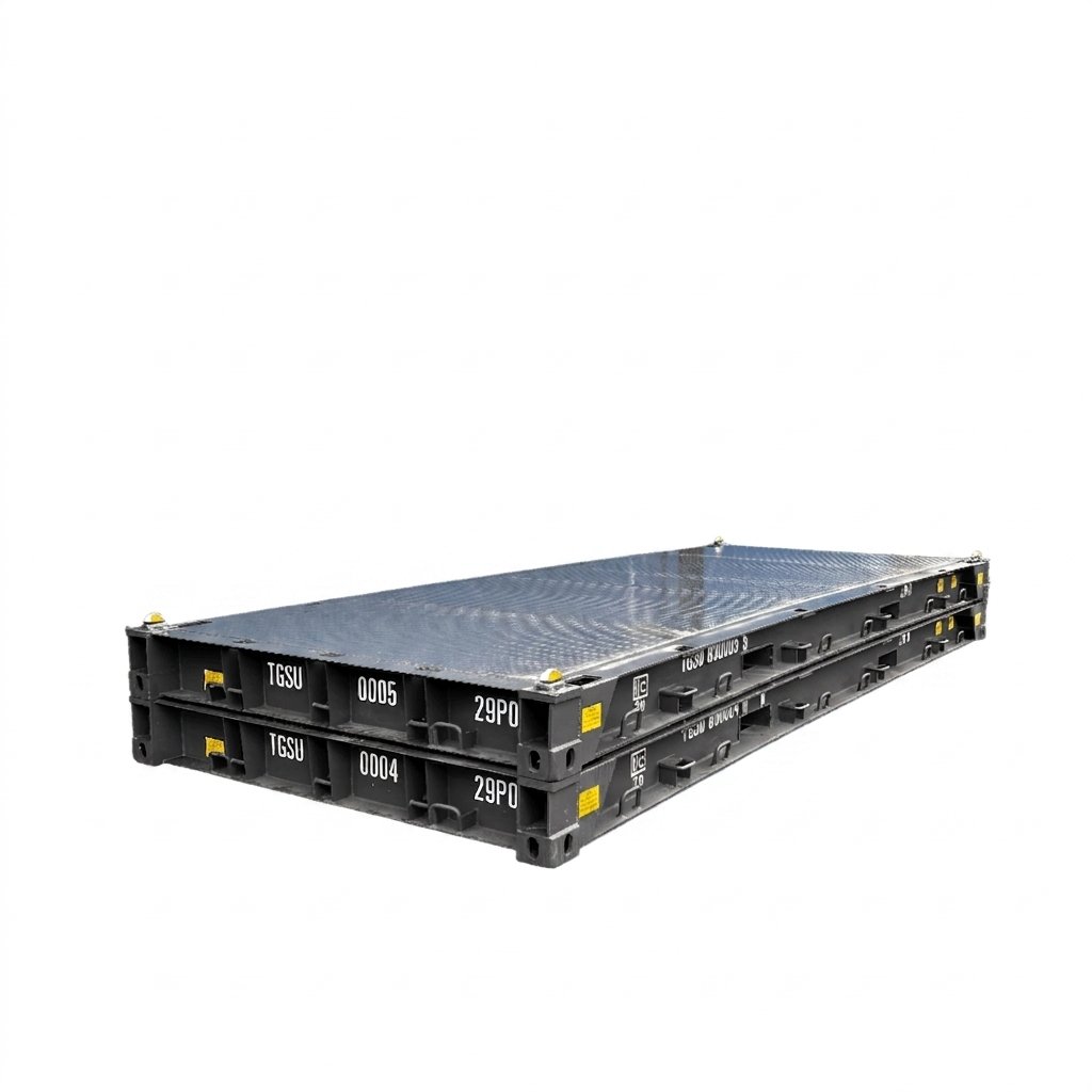 Contenedor marítimo 20 pies DRY Flat Rack nuevo