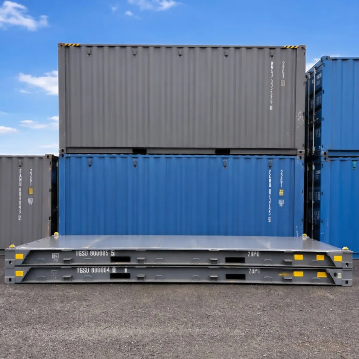 Shipping container 20 ft DRY Flat Rack new